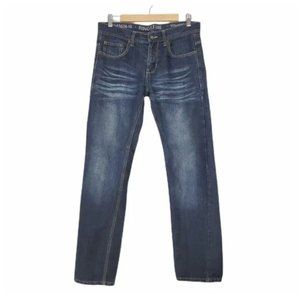 Ring of Fire Jeans Straight Dale Dark Wash Straight Leg Jeans 31x32